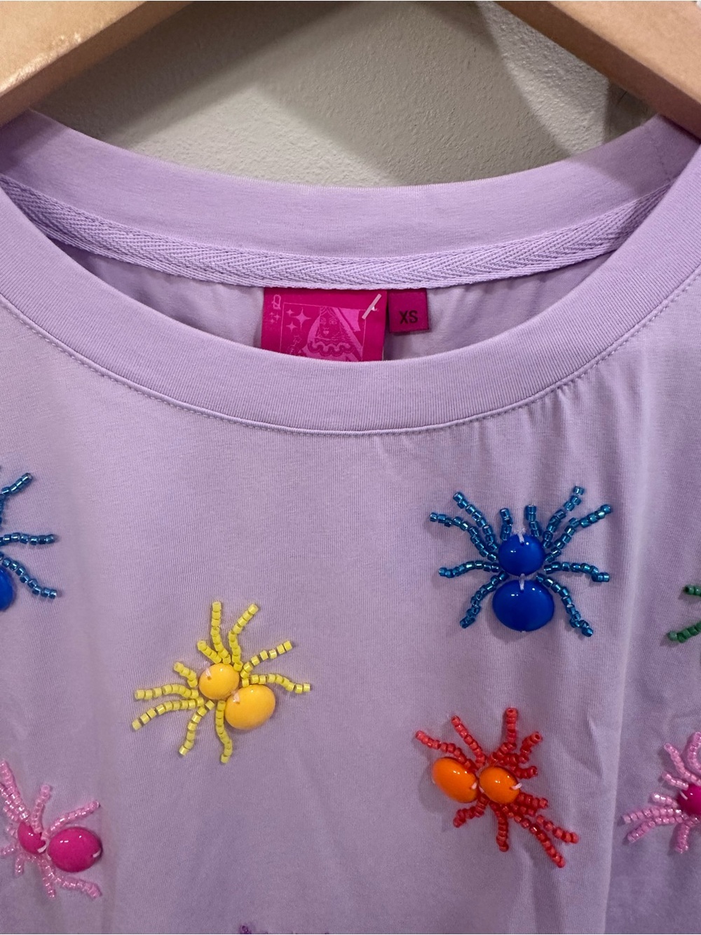 Queen of Sparkles Spider Tee XS - Picture 4 of 4